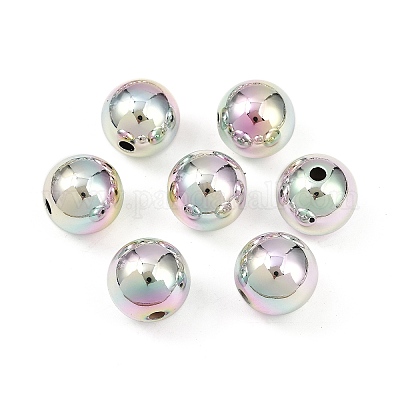 УФ-покрытие непрозрачные бусины из пластика ccb MACR-L007-27-1