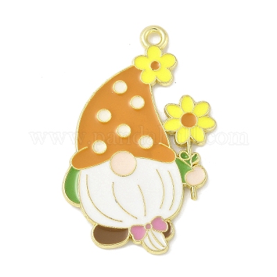 Эмалевые подвески из сплава на тему пчел FIND-M083-06F-G-1