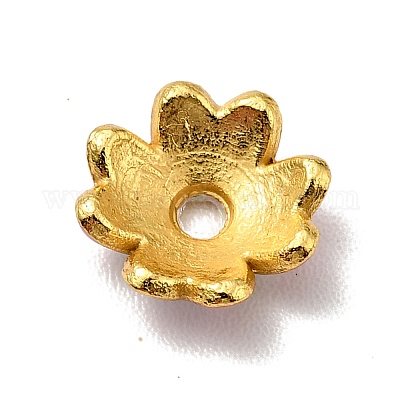 4-лепесток сплава эмали шарик шапки FIND-G029-06G-03-1