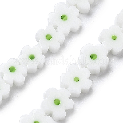 Ручной работы millefiori стеклянные бусины нитки LAMP-F035-09P-1