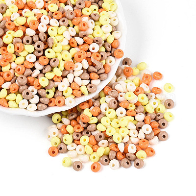 Непрозрачные акриловые бусины OACR-N150-05N-1