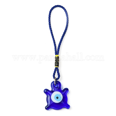 Украшения с подвесками лэмпворк от сглаза HJEW-JM01274-1