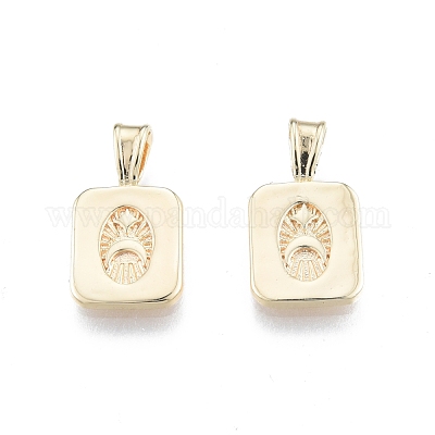 Латунные подвески KK-G432-15G-1