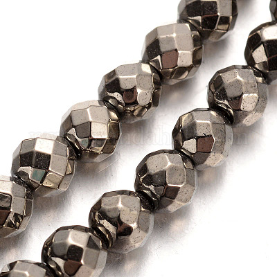 Magnetic Hematite Beads: Gold Or Silver (4mm)