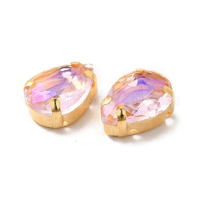 Эффект лунного света слеза пришить на горный хрусталь GLAA-P055-03B-G01-1