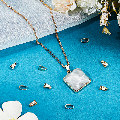 150 шт. защелкивающиеся дужки из нержавеющей стали 304 STAS-BBC0002-54-1