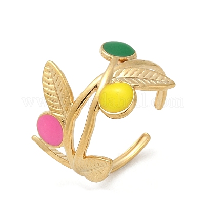 Регулируемые манжетные кольца из нержавеющей стали 304 RJEW-Q015-03G-B-1