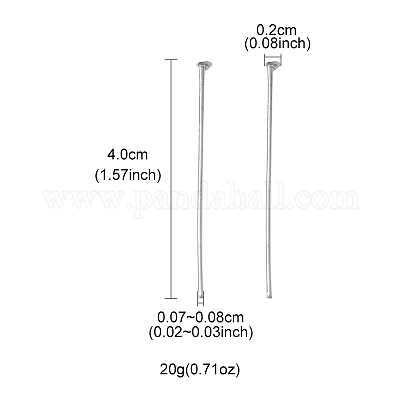 Железные штифты с плоской головкой&nbsp;IFIN-FS0001-30A-1