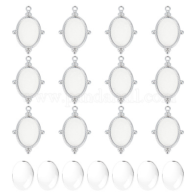 Набор для самостоятельного изготовления овального кулона DIY-UN0005-07-1