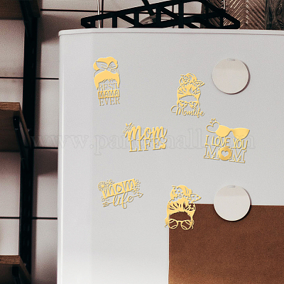 Никелевые декоративные наклейки DIY-WH0450-146-1