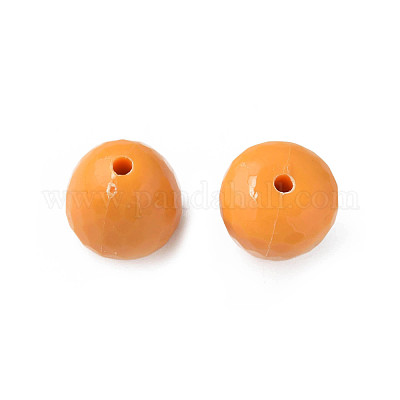 Непрозрачные акриловые бусины&nbsp;MACR-S373-10A-A07-1