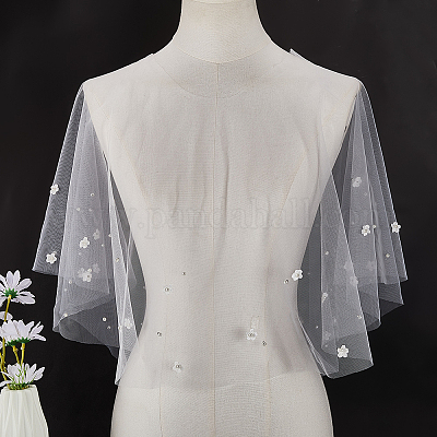 Воротники из полиэстера и тюля для женщин AJEW-WH20072-25B-1