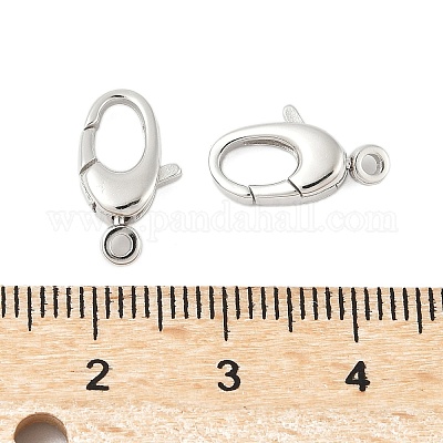 925 стерлингового серебра застежкой омар коготь STER-S012-11P-1