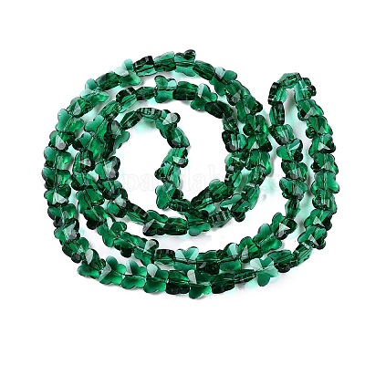 Прозрачные стеклянные бусины&nbsp;LS-GLAA-Q066-10mm-B06-1