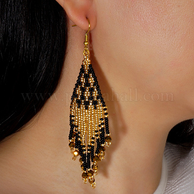 100 г набор из двух видов матовых непрозрачных стеклянных бусин SEED-GO0001-11D-1