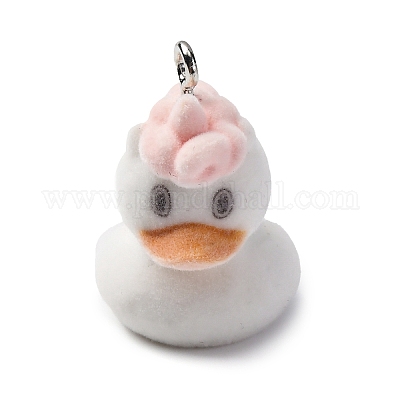 Кулоны из флокированной смолы FIND-S001-14D-1