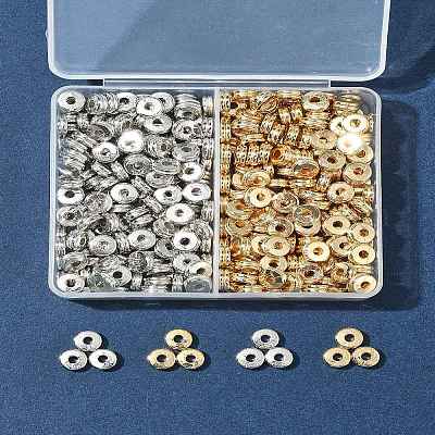 400шт 2 цвета пластиковые бусины ccb&nbsp;CCB-FS0001-11-1