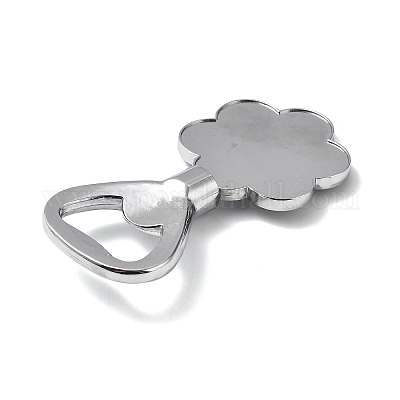 Элемент кабошона для открывания бутылок из цинкового сплава PALLOY-D312-01P-07-1