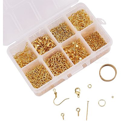 Наборы ювелирные изделия находя FIND-PH0002-03G-1