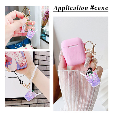 Большие подвески из прозрачной смолы RESI-TAC0019-04D-1