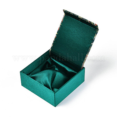 Коробка из волнистой парчи и атласа в китайском стиле PW-WG65017-03-1