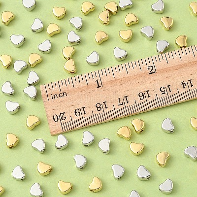 400шт 2 цвета пластиковые бусины ccb&nbsp;CCB-YW0001-57-1