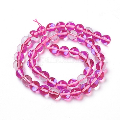 Синтетические лунные камни G-F143-6mm-11-1