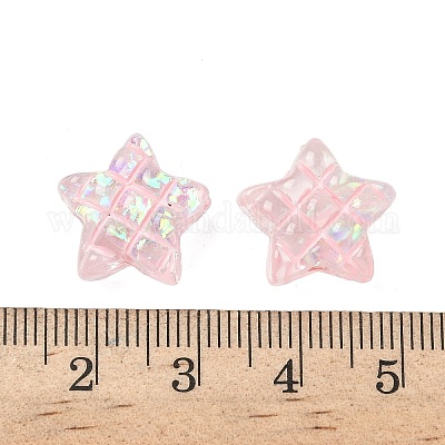 Прозрачные бусины из смолы RESI-D312-01A-03-1