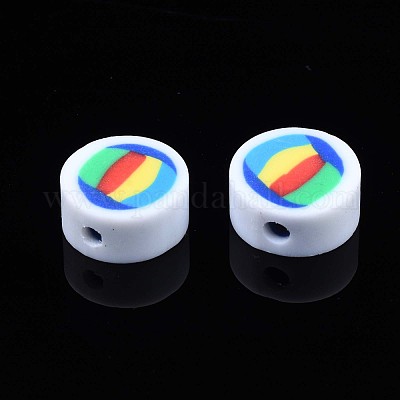 Бусины из полимерной глины  CLAY-N007-005-07-1