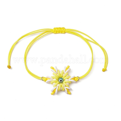 Регулируемые нейлоновые браслеты BJEW-MZ00162-01-1