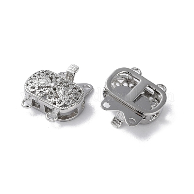 Застежки латунные коробки KK-F867-38P-1