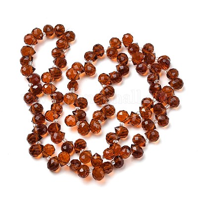 Прозрачные стеклянные бусины GLAA-Z017-01E-1