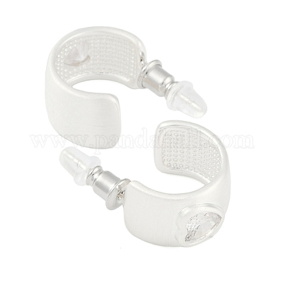 Серьги-гвоздики из латуни&nbsp;LS-EJEW-L288-008S-1