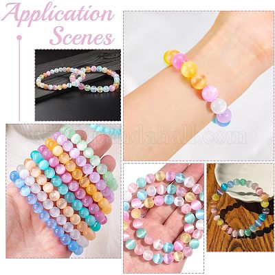 3 стиль бусины из натурального селенита&nbsp;G-AR0006-22-1