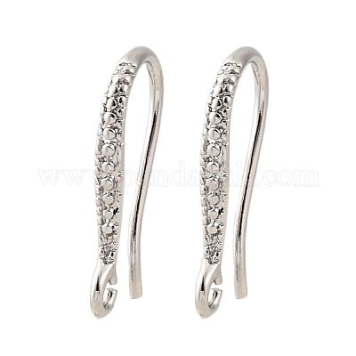 Латунные крючки для сережек EJEW-R025-14P-1
