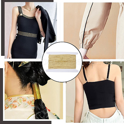 48 ярд плоского нейлонового эластичного шнура/ленты EC-GF0001-37B-1