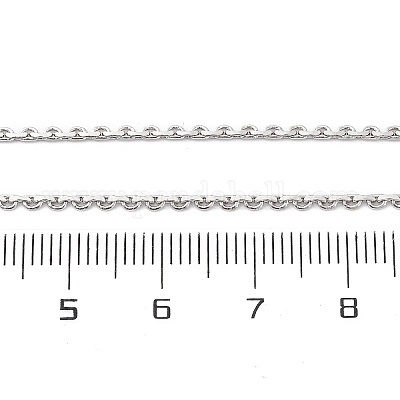 Ожерелья-цепочки из латуни для женщин NJEW-D302-13P-1