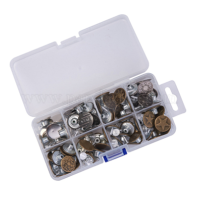 Железные булавки для джинсов BUTT-YW0001-01A-1