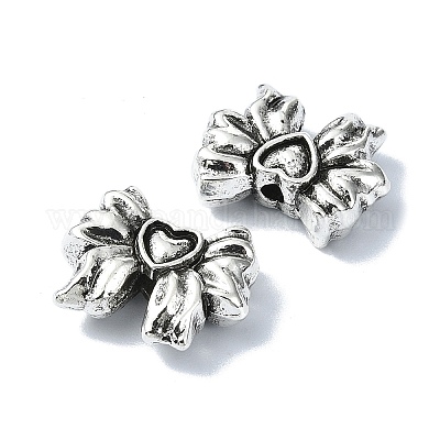 Сплавочные овальные бусины тибетского стиля &nbsp;TIBEB-F065-07AS-10-1