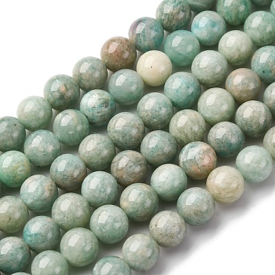 Природных амазонит бисер нитей X1-G-K068-03-8mm-1