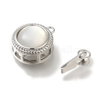 Латунные застежки для коробок со смолой KK-H480-07P-1