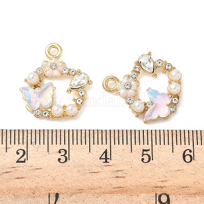 Подвески из сплава и страза FIND-C074-21KCG-02-1