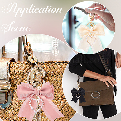 3шт брелок из сплава 3 стилей HJEW-CN0001-28-1