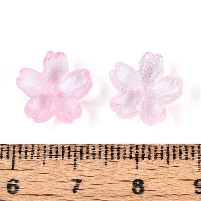 Расписные прозрачные стеклянные шапочки для запекания DGLA-N014-06A-06-1