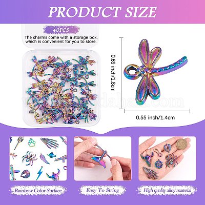 Подвески из сплава 40шт FIND-SZ0003-18-1