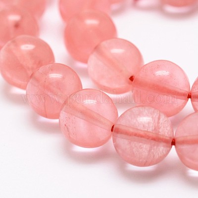 Вишня из кварцевого стекла из бисера пряди G-G735-44-4mm-1