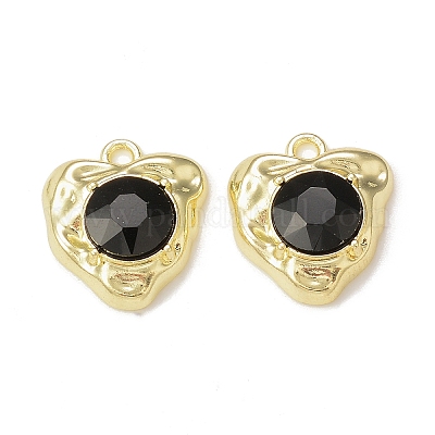 Стеклянные подвески из сплава с покрытием стойки PALLOY-P291-03G-04-1