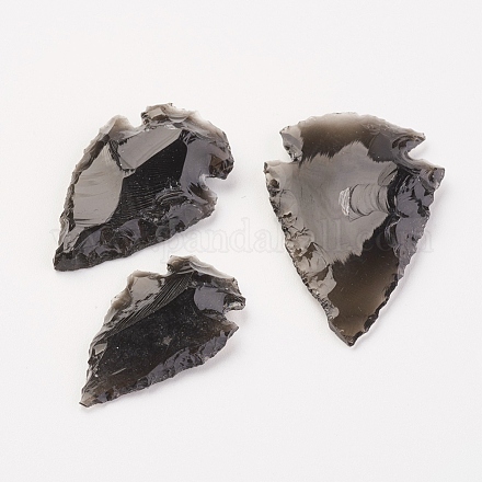 Natürliche Obsidian Home Display Dekorationen G-F526-02C-1