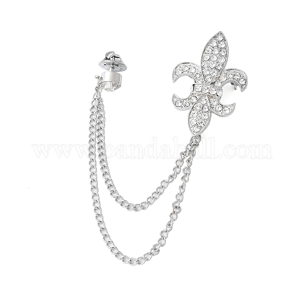 Винтажные броши-цепочки с лилиями в виде лилий&nbsp;JEWB-NH0001-02P-1