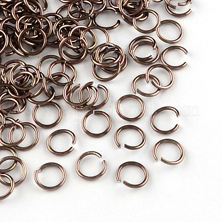 Aluminum Wire Open Jump Rings ALUM-R005-1.0x10-15-1